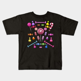 Colorful Hard Candy Kids T-Shirt